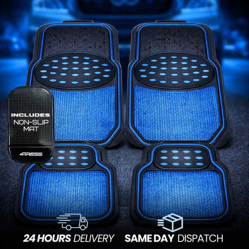 Car floor mat set anti - mat, slip
