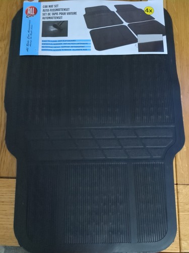 Set rubber car - 4, mats