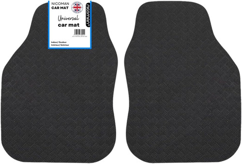 Universal black car mats - universal,