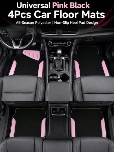 4pcs car floor mats set - car,
