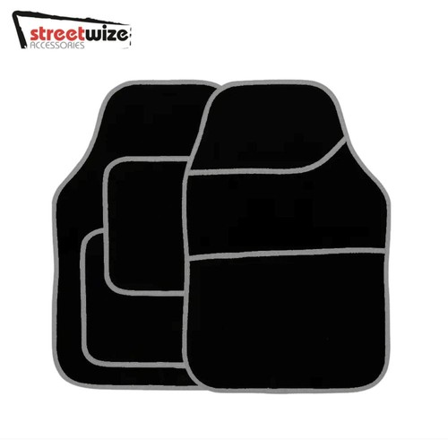Universal black car - car, mats